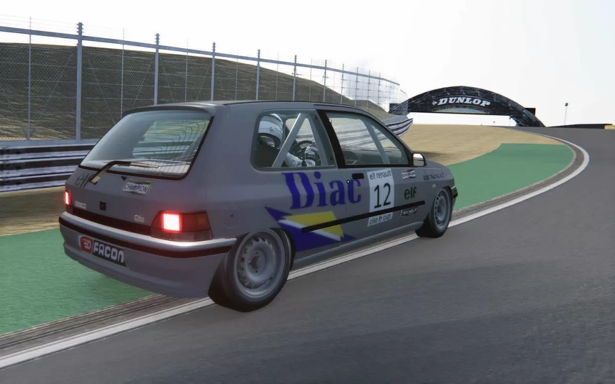 Adéntrate de Lleno en los 90's con la Copa Renault Clio 16v en Assetto Corsa