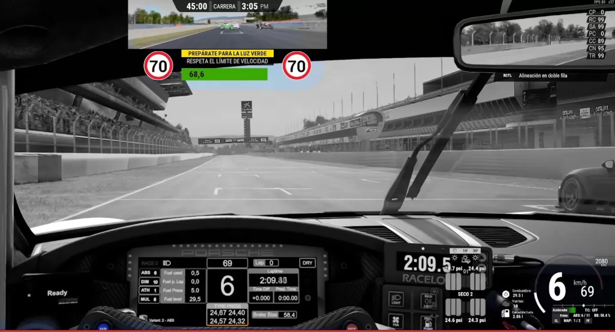 Ahorro Extremo de Combustible en Simracing: Claves y Conducción Fluida