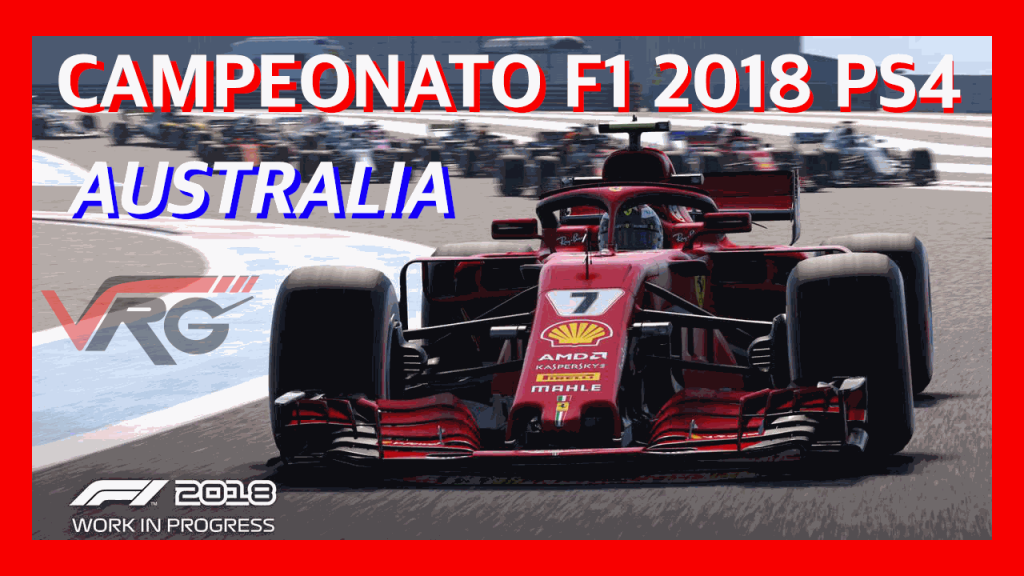 formula 1 2018 PS4 campeonato