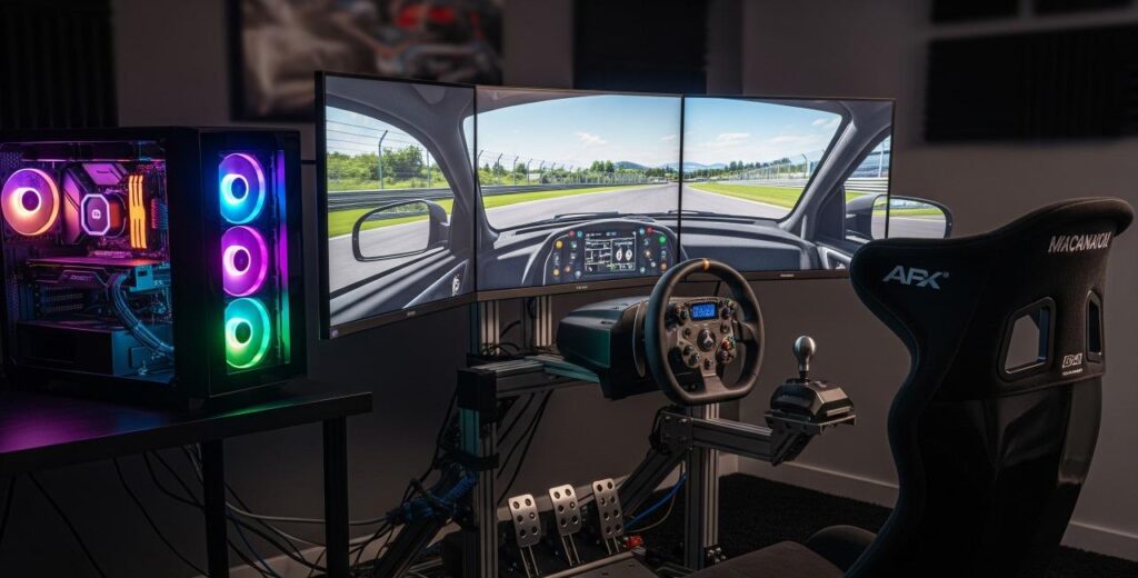 Ordenador para jugar a simracing en 4k presupuesto 2025