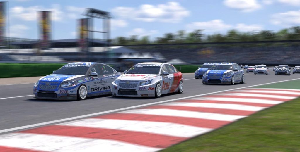 Salida hockenheim liga raceroom chevrolet cruze wtcc