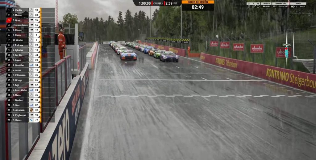 liga gt4 assetto corsa competizione ronda 6 zolder parrilla de salida xevi cardus al frenete