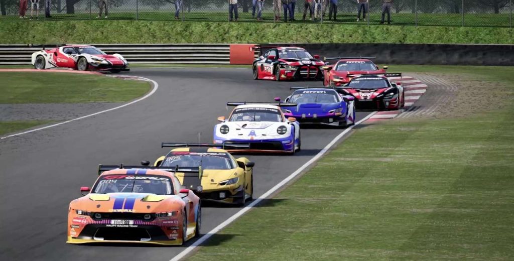 ferran munso remontando posiiones en la ronda 5 de la liga gt3 assetto corsa competizione