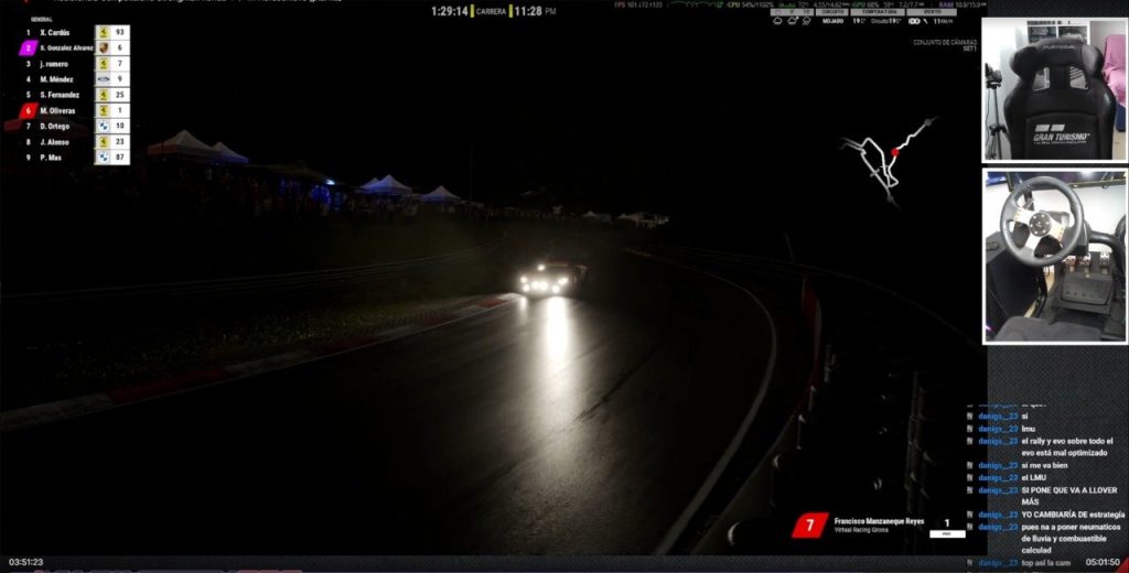 carrera resistencia en nurburgring 24h assetto corsa competizione virtual racing girona